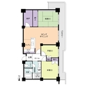 清新北ハイツ５号棟 間取図