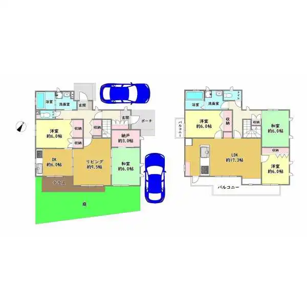 芦屋市南浜町 間取図