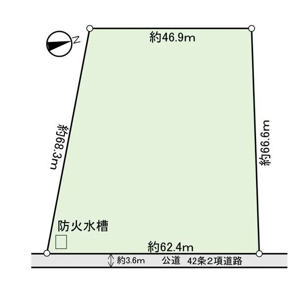 松戸市金ケ作 間取図