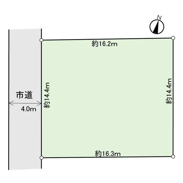 柏市緑ケ丘 間取図