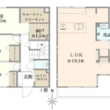 藤沢市柄沢 間取図