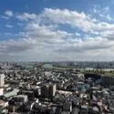 エルザタワー５５ 南側バルコニーから南側の眺望（眺望は永続的に保証されるものではありません）