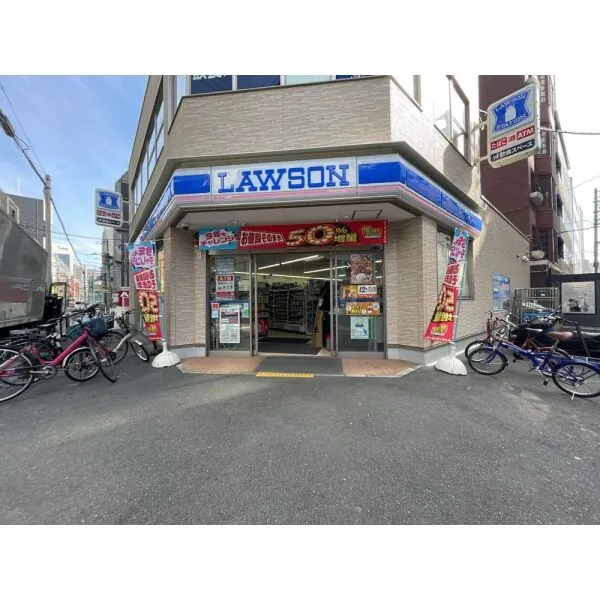 パレロワイヤル順慶町 ローソン大阪南船場一丁目店(コンビニ)まで約80m(徒歩1分)