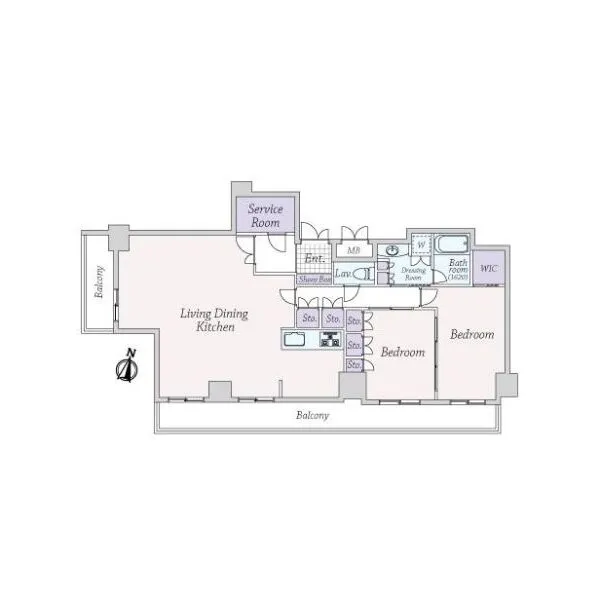 アートアルテールコンドミニアムフロア 間取図