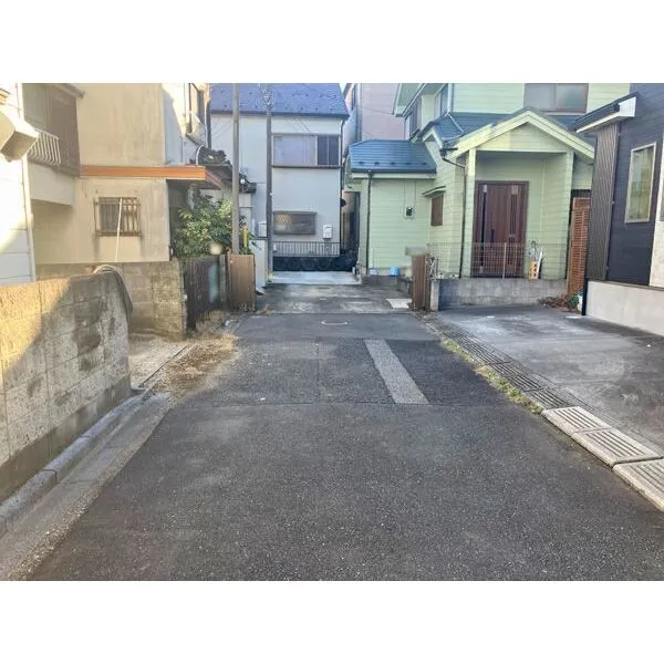 さいたま市南区大字太田窪 前面道路（位置指定道路）現地写真