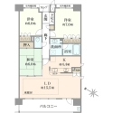 ディアステージ膳所 間取図