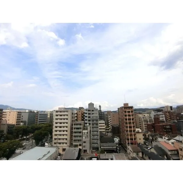 ラヴェール烏丸御池 バルコニーからの眺望