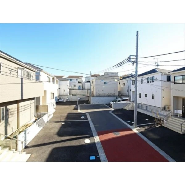 八千代市上高野 バルコニーからの眺望