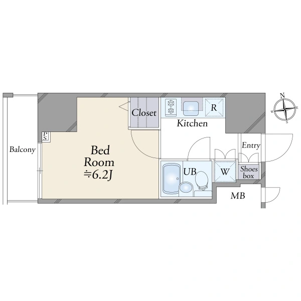 スパシエ八王子クレストタワー 間取図