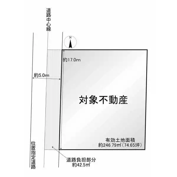 京都市西京区松室追上ゲ町 間取図