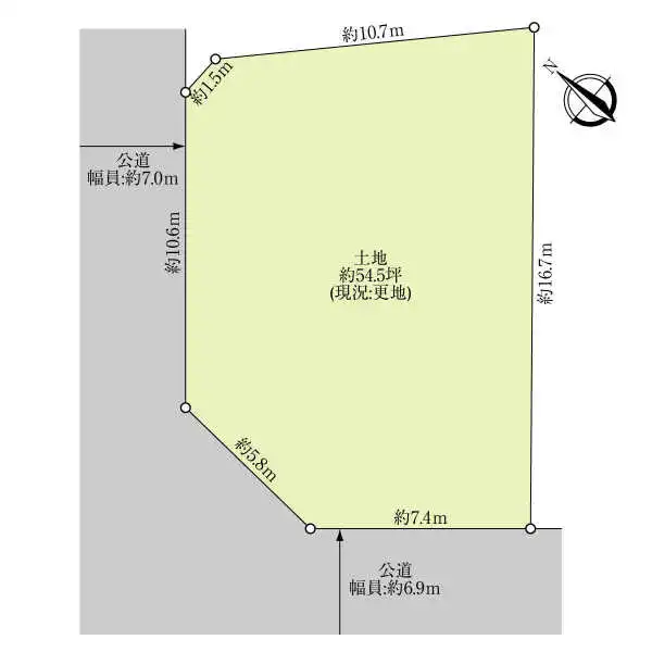 大津市一里山５丁目 間取図