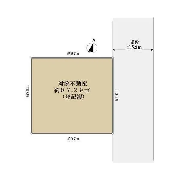芦屋市南宮町 間取り図