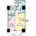 エステムコート神戸元町通II　THE　SALON 間取図