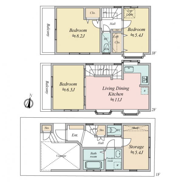 川崎市川崎区浜町１丁目 間取図