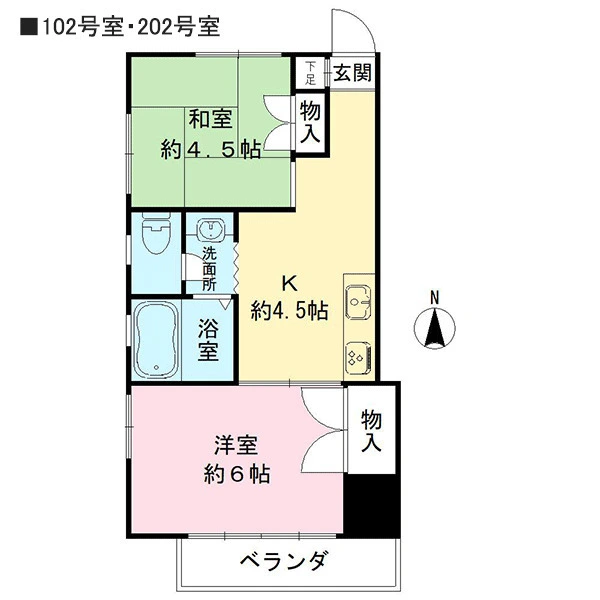 葛飾区小菅１丁目 間取図