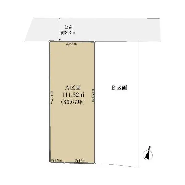 さいたま市浦和区岸町６丁目 間取図