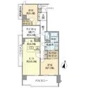 クレッセント新宿ウエストヒルズ 間取図(平面図)