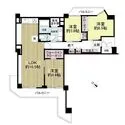 西宮門戸パークハイツ 間取図
