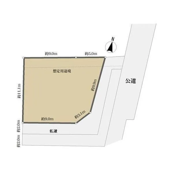 杉並区久我山3丁目 間取図