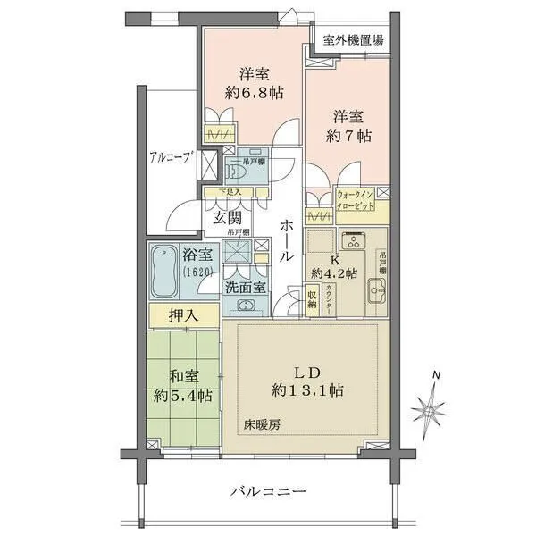 本郷パークハウス　ザ・プレミアフォート 間取図