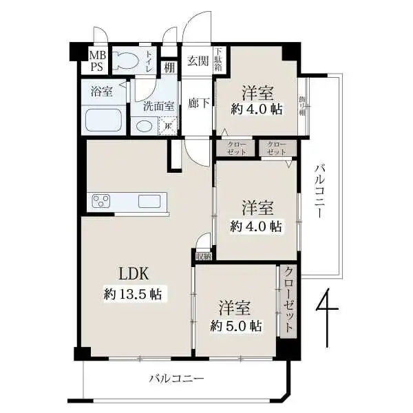 カーサー弥生 間取図