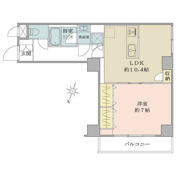 タク・シティハイツ西小山 間取図
