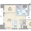ザ・パークハウス芝御成門 間取図