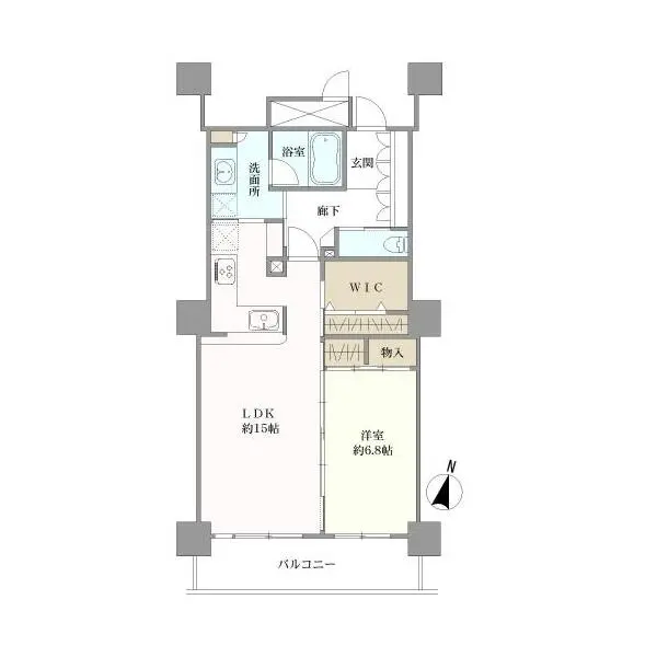 ワコーレ　神戸灘タワー 間取図