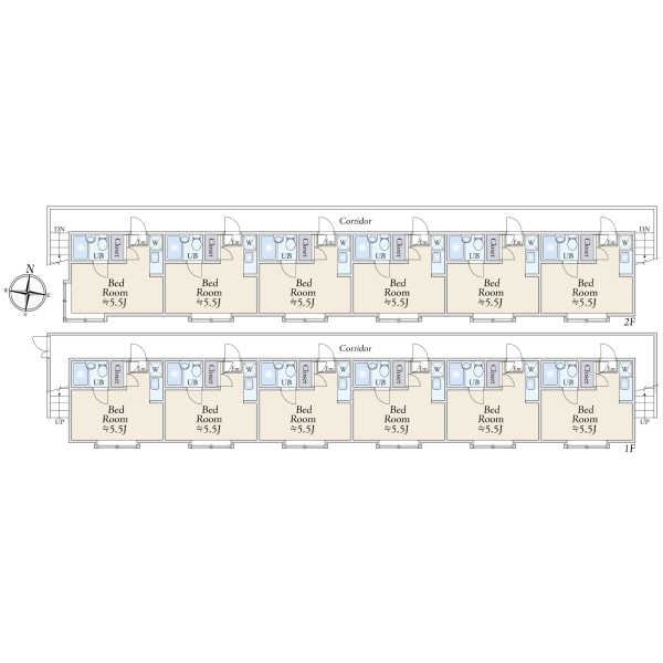 キャピタル鎌倉 間取図