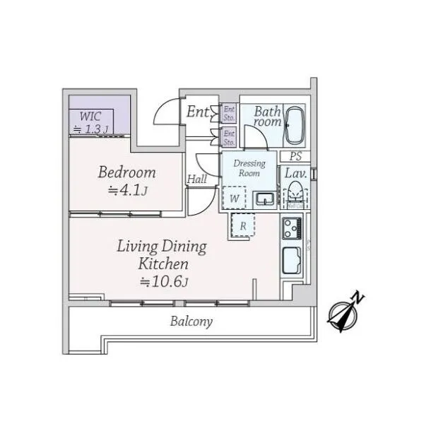 オリエントニュー赤坂 間取図