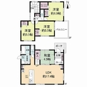 茨木市山手台新町１丁目 間取図