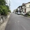 京都市西京区御陵峰ケ堂 前面道路含む現地写真