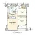 ブリリアタワー上野池之端 間取図