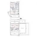 グローリオ三軒茶屋 間取図