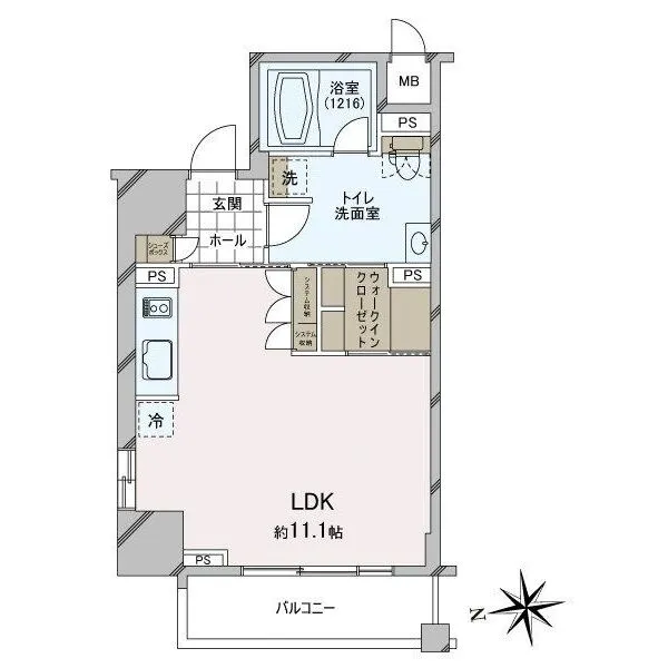 アルス大手前プレミア 間取図
