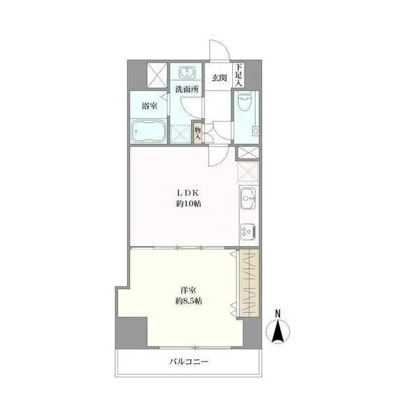 シティプラザ恵比寿 間取図