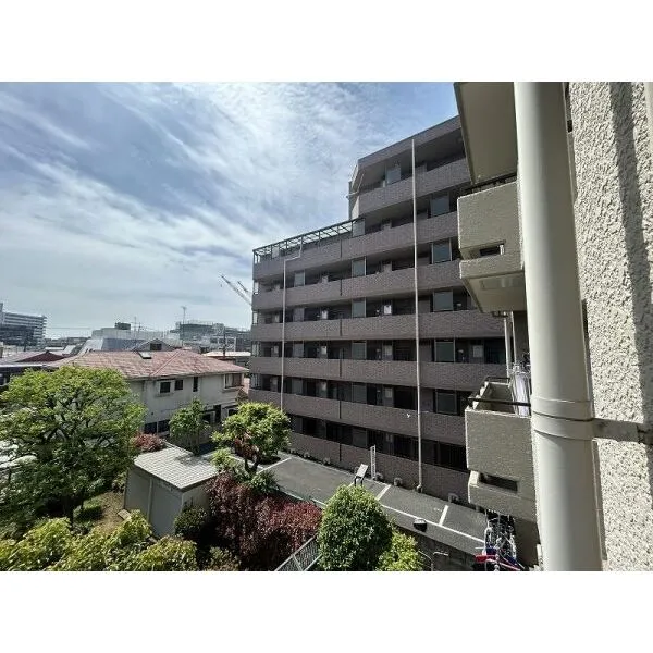 メイゾン大森中央 バルコニーからの眺望（２０２６年４月撮影）
