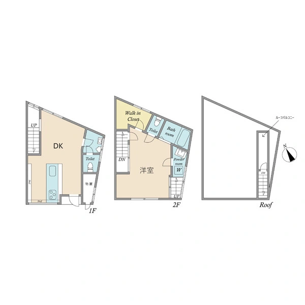 荒川区南千住5丁目 間取図