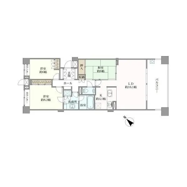 フォレスト東山パークハウス　 間取図
