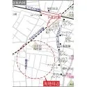 世田谷区代沢５丁目 現地案内図