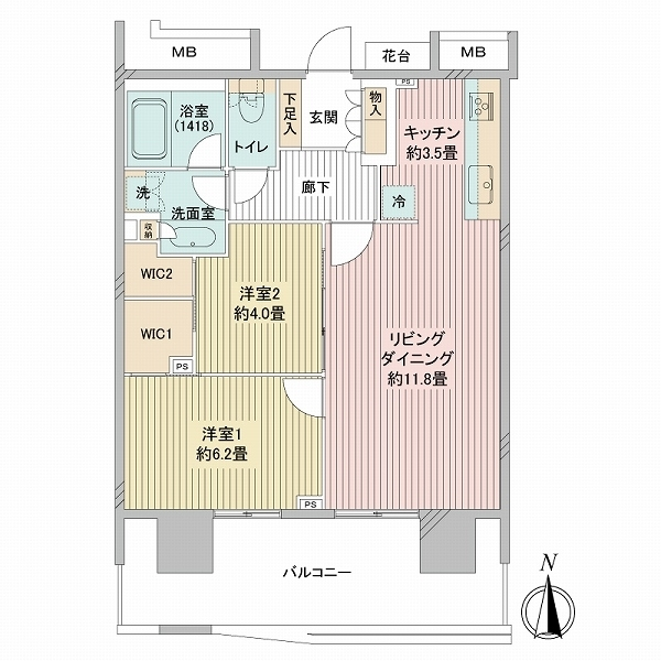 アーバンドックパークシティ豊洲タワーＡ 間取図