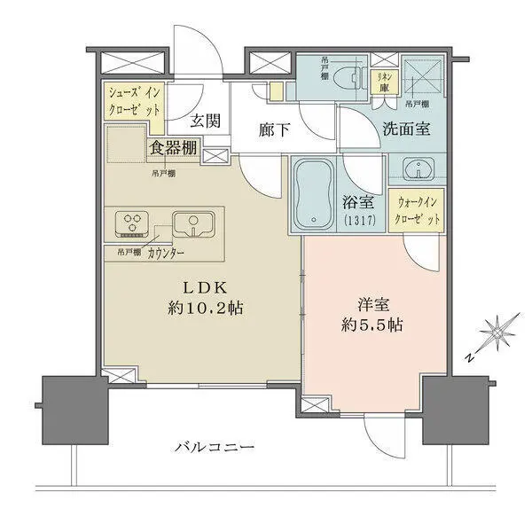 ザ・パークハウス日本橋蛎殻町レジデンス 間取図