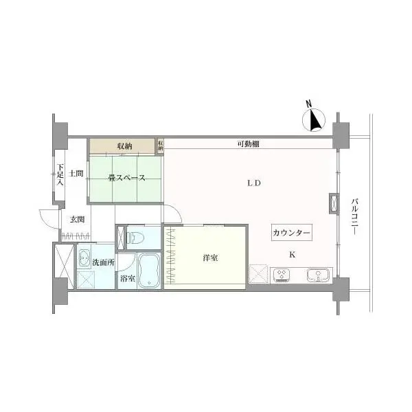 三田ナシヨナルコート 間取図