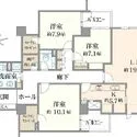 クリスタルコート鳥居坂 間取図