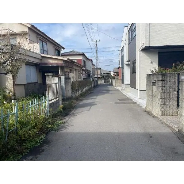 習志野市鷺沼台３丁目 北東側前面道路
