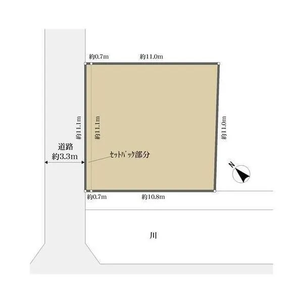 大田区田園調布４丁目 区画図