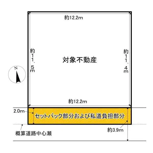 東大阪市長堂１丁目 区画図
