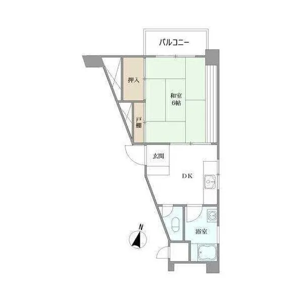 マンション目黒苑 間取図
