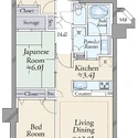 オーベル志木柳瀬川 間取図