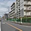 ブリシア横浜大口 前面道路